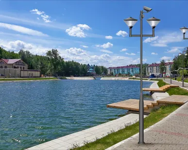 фото Композитные опоры для видеонаблюдения