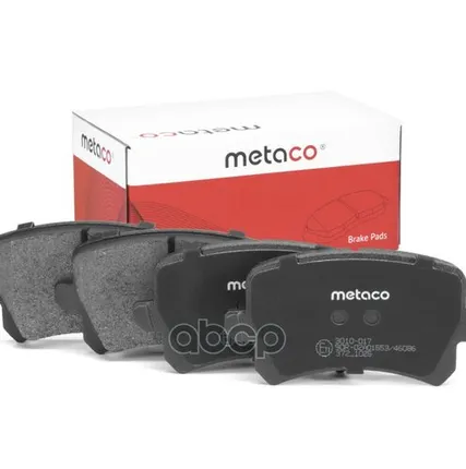 Фото №0 3010017 METACO Колодки тормозные задние дисковые к-кт METACO арт. 3010017