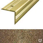 Фото №0 Порог угол 21х21 0,9м бронза Русский профиль