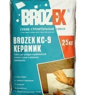 фото Клей Brozex КС-9 керамик 25кг