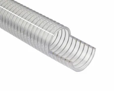 фото Армированный рукав металло-спиралью для молока д. 25 мм