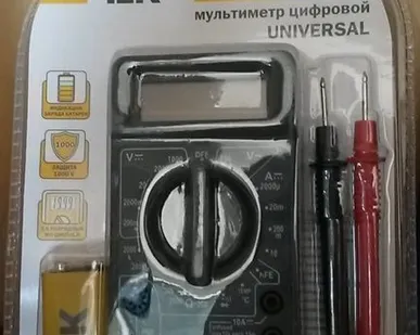 фото Мультиметр Universal M838 20mA-10A., 750V. TMD-2S-838 IEK
