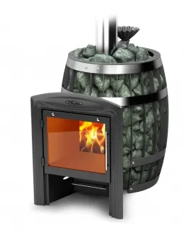 Фото №0 Банная печь ТМФ Саяны II Inox Витра ЗК