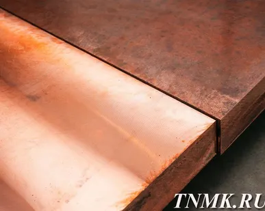 фото Плита бронзовая 48х600х1500 мм БРХЦР