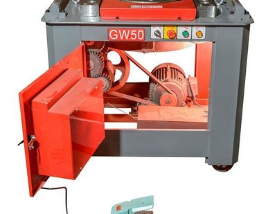 фото Станок для гибки арматуры GW50 с доводчиком