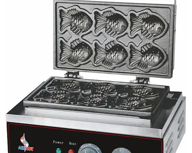 фото Вафельница AIRHOT рыбки WBF-6