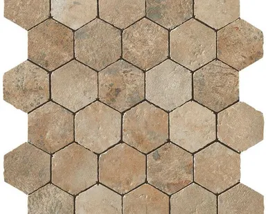 фото Atlas Concorde AIX Aix Beige Honeycomb Tumbled (A0UB) Керамогранит