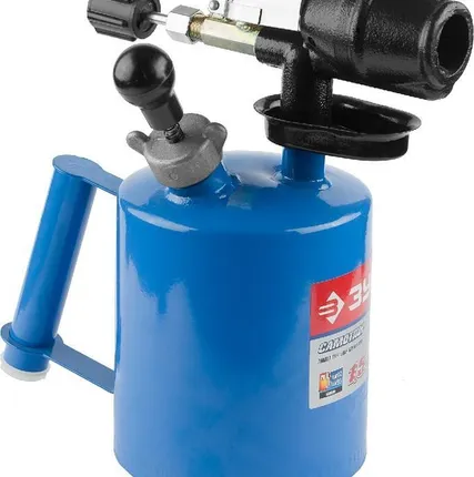 Фото №0 Лампа паяльная САМОТЛОР СМ-15, с чугунным эжектором, 1,5 л 40650-1.5_z01