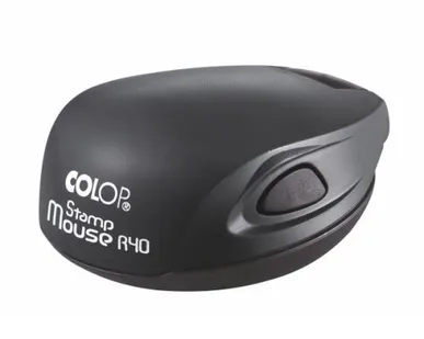 фото Печати-С COLOP Stamp Mouse R40 Оснастка для печати диам. 41,6 мм (Черный, Синий)