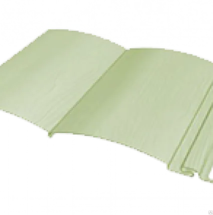 Фото №0 Сайдинг виниловый Fineber BlockHouse фисташковый 3,66м х 0,232м