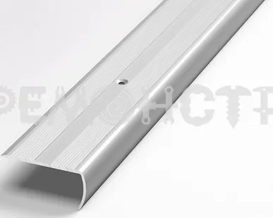 фото Порог угловой ПУ 06.2700.089 клен беленый декор (1) зз П