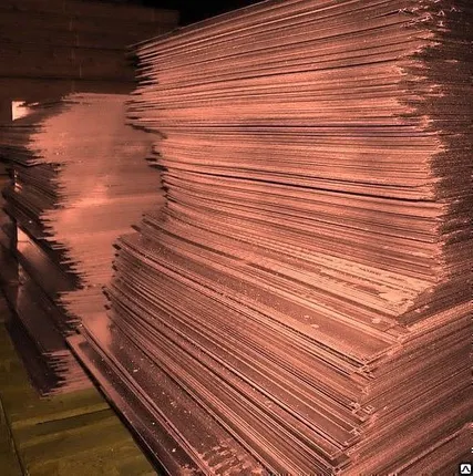 Фото №0 Лист медный 9х600х1500