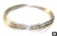 Фото №0 Проволока 12Х18Н10Т нержавеющая ГОСТ 18143-72