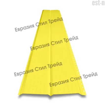 Фото №0 Металлический софит Pe 0.45 RAL 1018