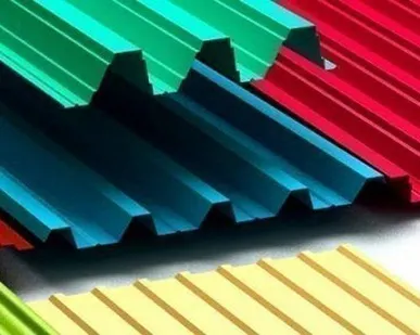 фото Профнастил с полимерным покрытием полиэстер МП20