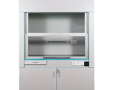 фото Вытяжной шкаф со столешницей из химстойкого пластика ШВ НВК 1500 ПЛАСТ