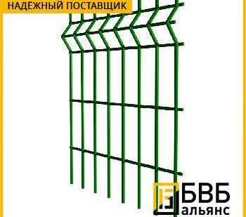 фото Оцинкованные ограждения с эластичным полиэтиленовым покрытием