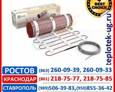 фото Электрический теплый пол Electrolux