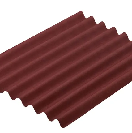 Фото №0 ОНДУЛИН (БЕЗ ГВОЗДЕЙ)950*2000,ЧЕРЕПИЦА КРАСНЫЙ