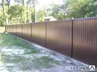 фото Забор из проф.листа