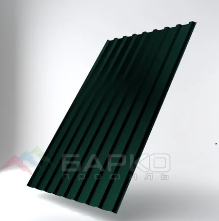 Фото №0 Профлист НС-20 - 1150 мм (1100 мм) 00000330/4 RAL 6005 Полиэстер 0.4