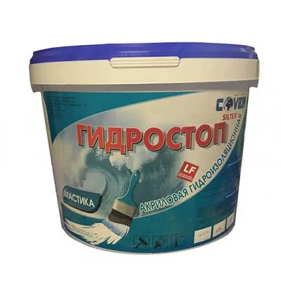 Фото №0 Гидроизоляционная мастика Cover Гидростоп 5 кг