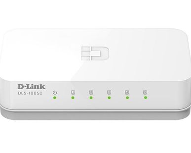 фото Коммутатор DES-1005C 5х100Мбайт неуправляемый D-Link 339303