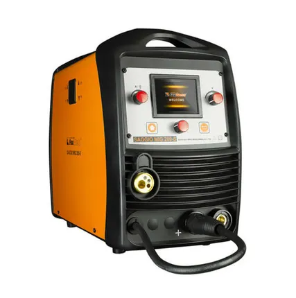 Фото №0 Сварочный полуавтомат FoxWeld SAGGIO МIG 200S (140-230В MMA/TIG 10-180А MIG 40-200 18кг)