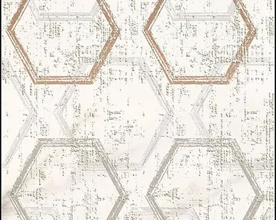 фото Плитка керам. AZORI Apulia Oro 630x315 Hexagone декор