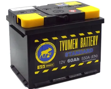 фото Аккумулятор Тюмень Standard 60 Ач о.п.