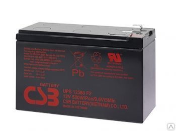 фото Аккумуляторная батарея CSB UPS12580 (12В 10,5Ач)