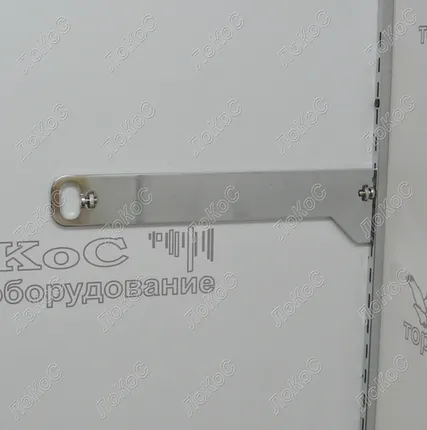 Фото №0 Держатель овальный трубы проходной 15х30мм L=300мм, хром