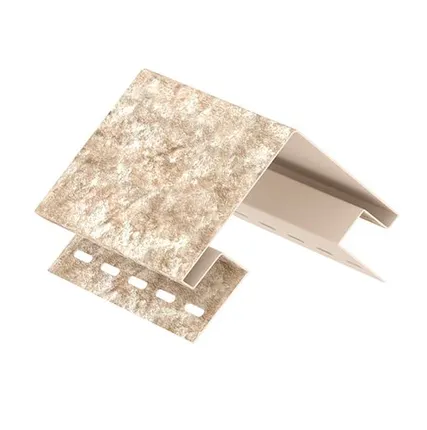 Фото №0 Угол внешний (ЮП) Стоун-Хаус "Кварцит" светло-бежевый 3 050 мм