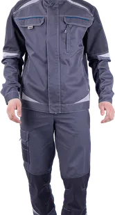 фото Куртка ТУРБО SAFETY летняя, серый-т.серый