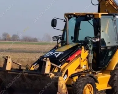 фото Аренда экскаватора-погрузчика Caterpillar 428F, Уфа