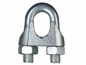 фото Зажим для стальных канатов  5  оц  кор 1 кг (72шт) DIN 741