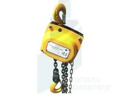 фото Таль ручная взрывобезопасная ТРШСп грузоподъемность 0,5 т, подъем 3 м