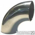 фото Отвод 18х2,0 под сварку НЕРЖ 90град под сварку