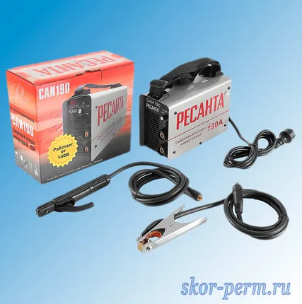 Фото №4 Аппарат сварочный РЕСАНТА САИ-190 инверторный
