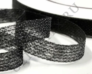 фото Усил. кром. прош. 10мм черный (рулон 100 метров) WK-51