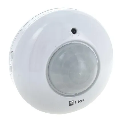 Фото №0 Датчик движения (ИК) MS-20B (ДД) потолоч. 1200Вт 360град. до 6м IP33 EKF dd-ms-20B
