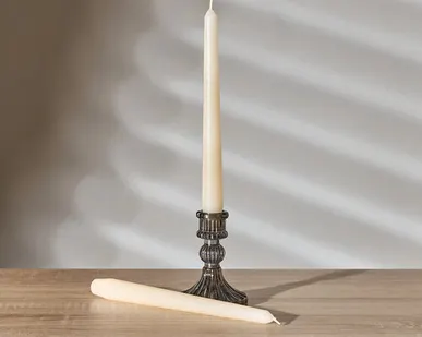 фото Набор свечей Cattani, бежевый I