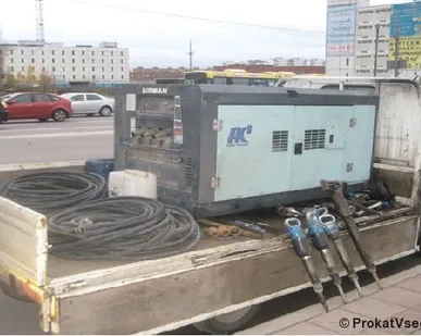 фото Аренда компрессора (4 молотка)