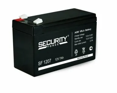фото Аккумулятор 12В 7А.ч Security Force SF 1207