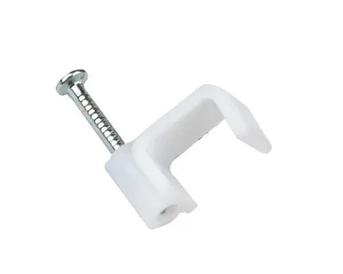 фото Скоба крепежная квадратная плоская 8мм (уп.50шт) EKF plcn-ss-8