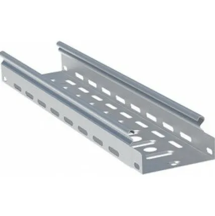 Фото №0 Лоток перфорированный металлический 50х100х3000-0.7 мм (24 м)