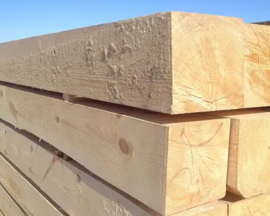 фото Брус 180х250х6 естественной влажности 1-2 сорт П