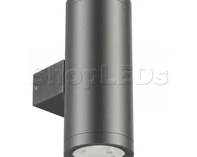 фото Arlight Светильник LGD-RAY-WALL-TWIN-R65-2x9W Warm3000 (GR, 23 deg, 230V) (Arlight, IP65 Металл, 3 года)