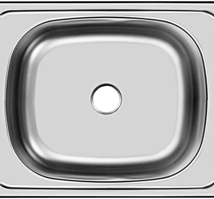 Фото №0 Мойка нерж.сталь накл."Юкинокс" ЕСО-4 50х40 (толщ.0,4мм, глуб.140мм,выход 1 1/2")