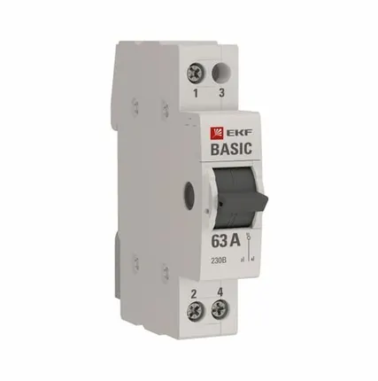 Фото №0 Переключатель трехпозиционный EKF 1P 63А